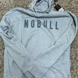 NWT Women’s NOBULL Hoodie Sweatshirt Size Small grey/gray
